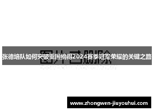 张德培队如何突破重围摘得2024赛季冠军荣耀的关键之路